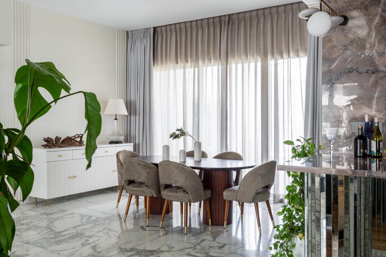 Race Course View — Living Room