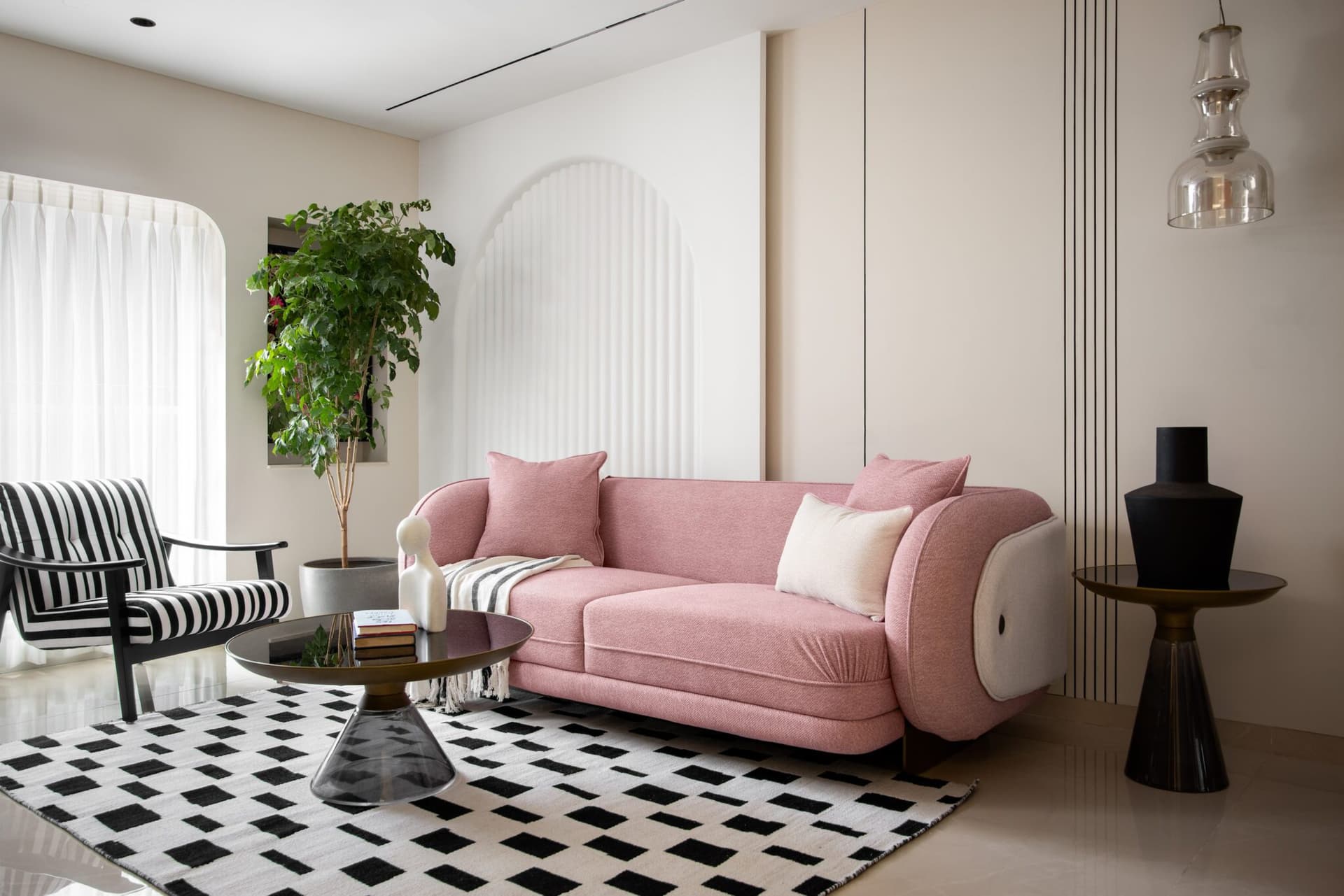 House 1101: A Modern Sanctuary of Elegance and Texture by RN DEESIGN — interior design by RN Deesign in Mumbai