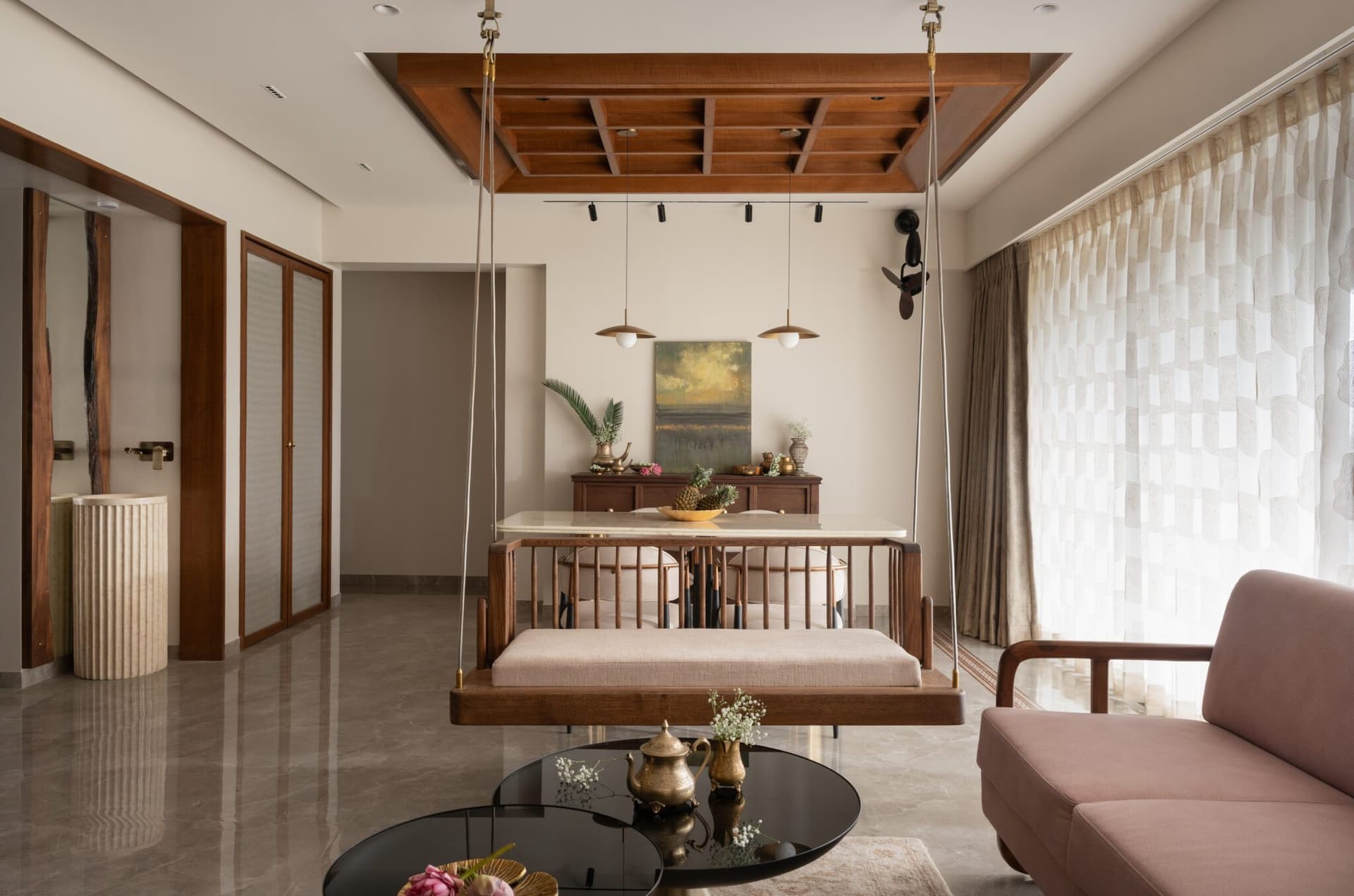 A Modern Indian Narrative: A Home Rooted in Memory and Contemporary Living — Studio GH, Kothrud Pune