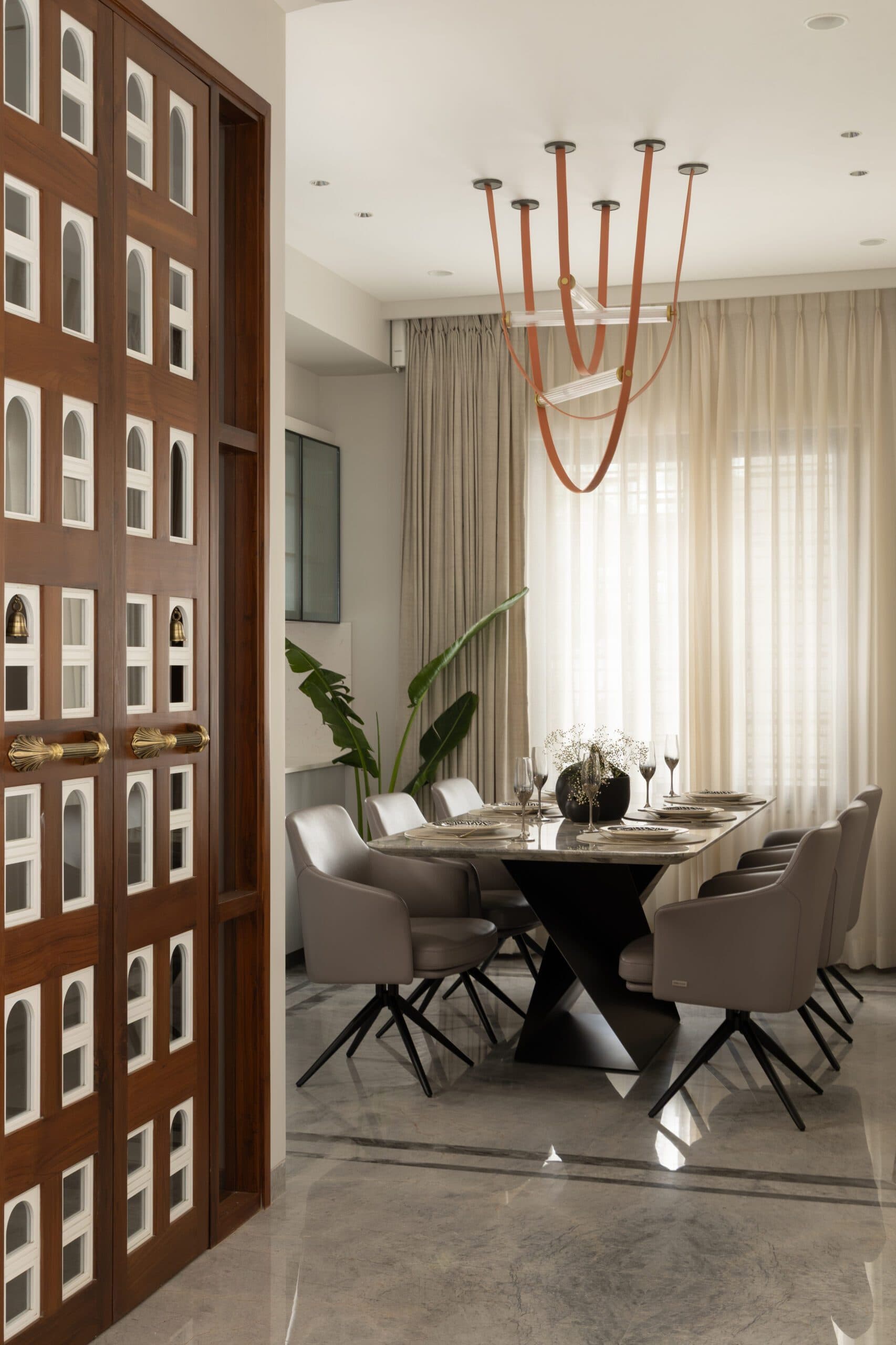 Triveni House — Three homes converge into one sanctuary, Jalgaon