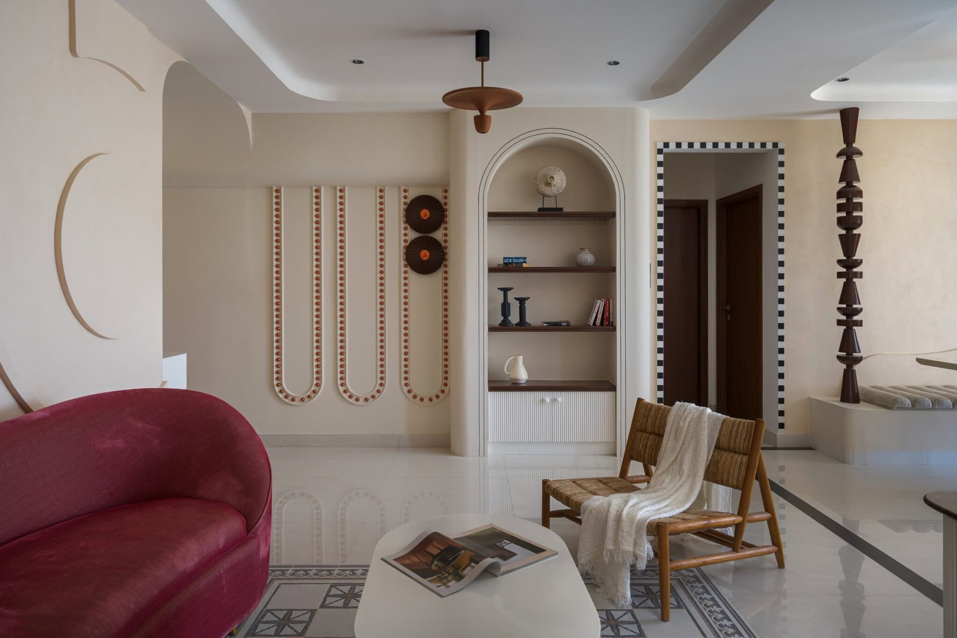 The Form House: A Chennai Home Where Curves Carry the Conversation