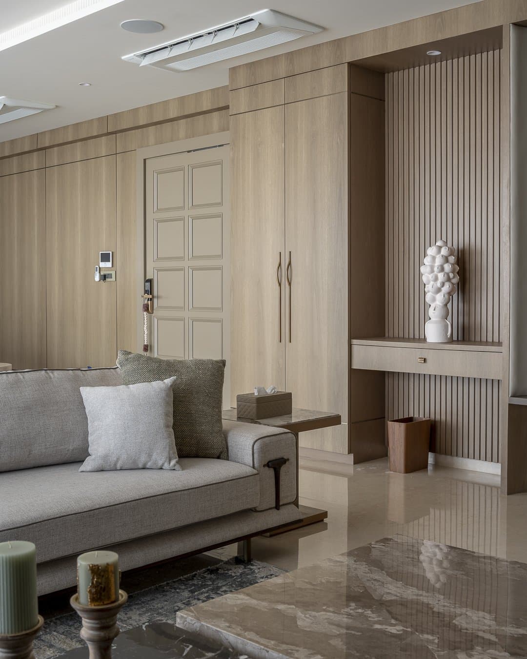 Coastline 36: A Worli Apartment That Lets the Sea Do the Talking — Sculpted Living Interiors, Worli, Mumbai