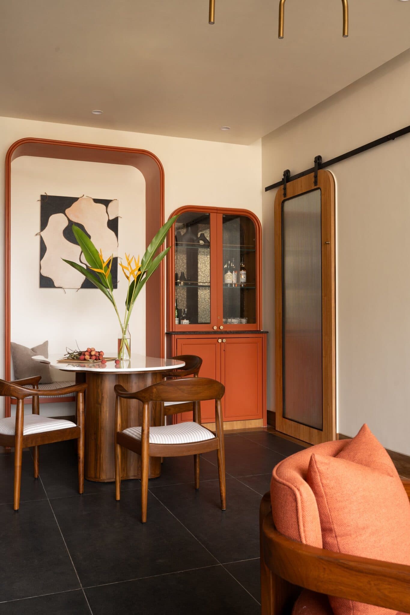 Terra Noir: A Chembur Apartment Where Earth Tones Compose a Quiet Confidence