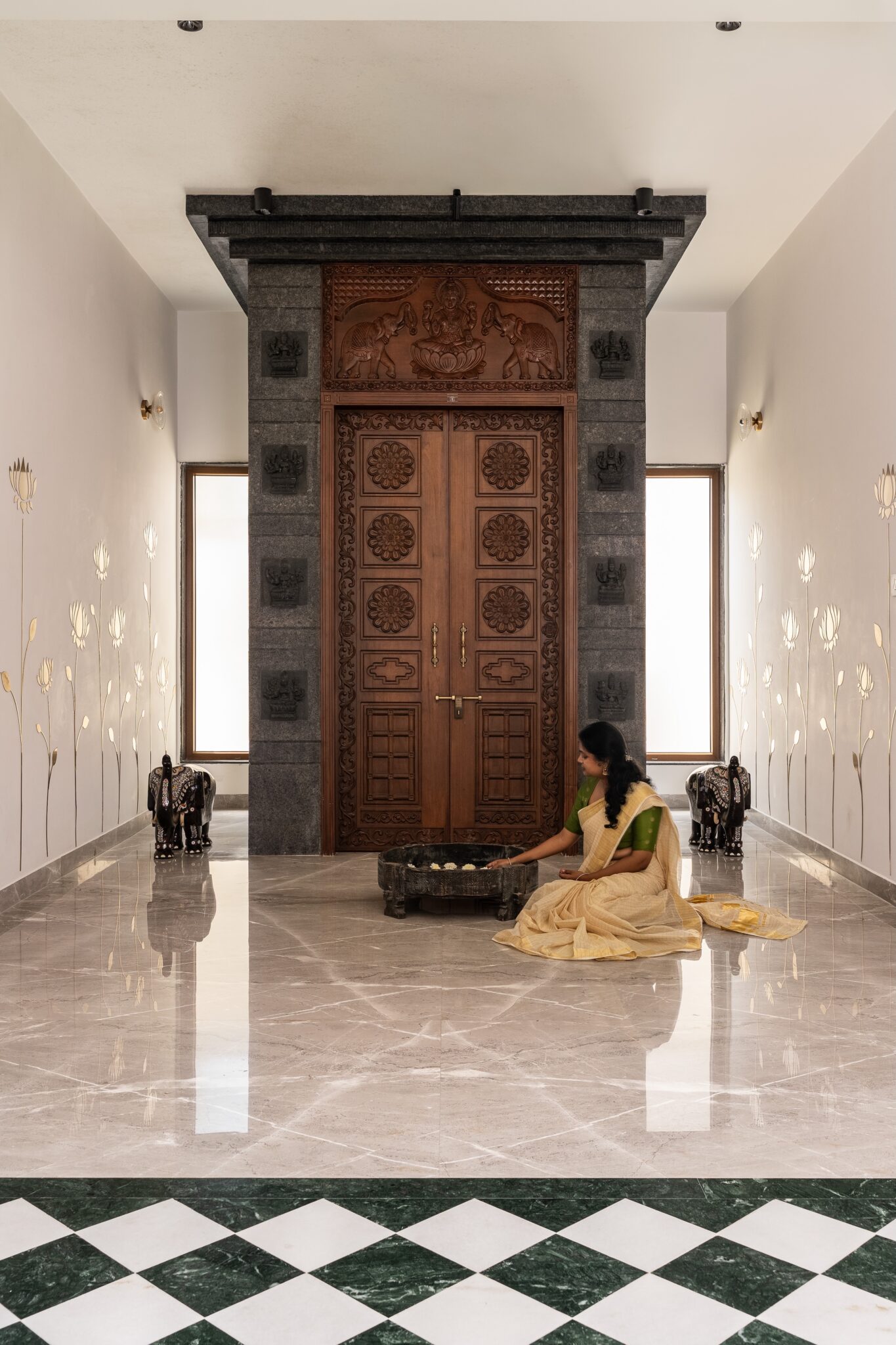 Vintage Vibrance: A Chennai Home Where Stone, Memory, and Modern Restraint Hold Each Other in Balance — Studio one by zero, Chennai, Tamil Nadu