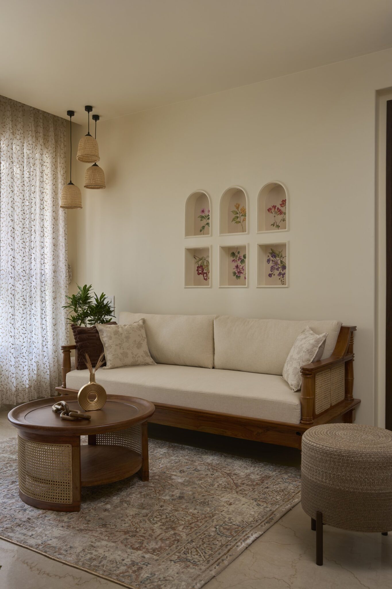 A Grounded Retreat: A Bandra Apartment Where Stillness Is the Material — Redbeam Studio, Bandra, Mumbai, Maharashtra