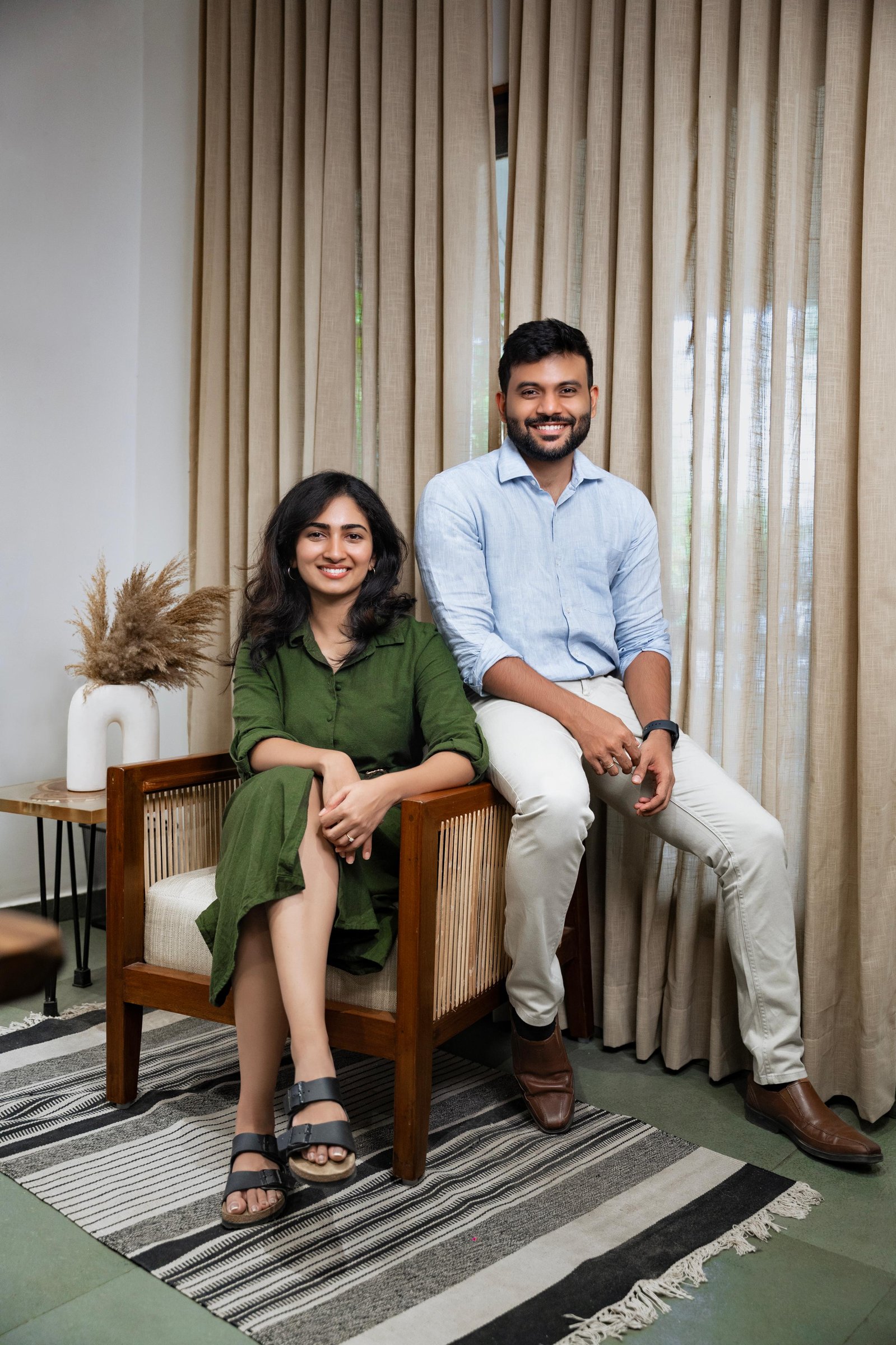 Kavya Rajendra and Deepak Sundaram of Studio One By Zero