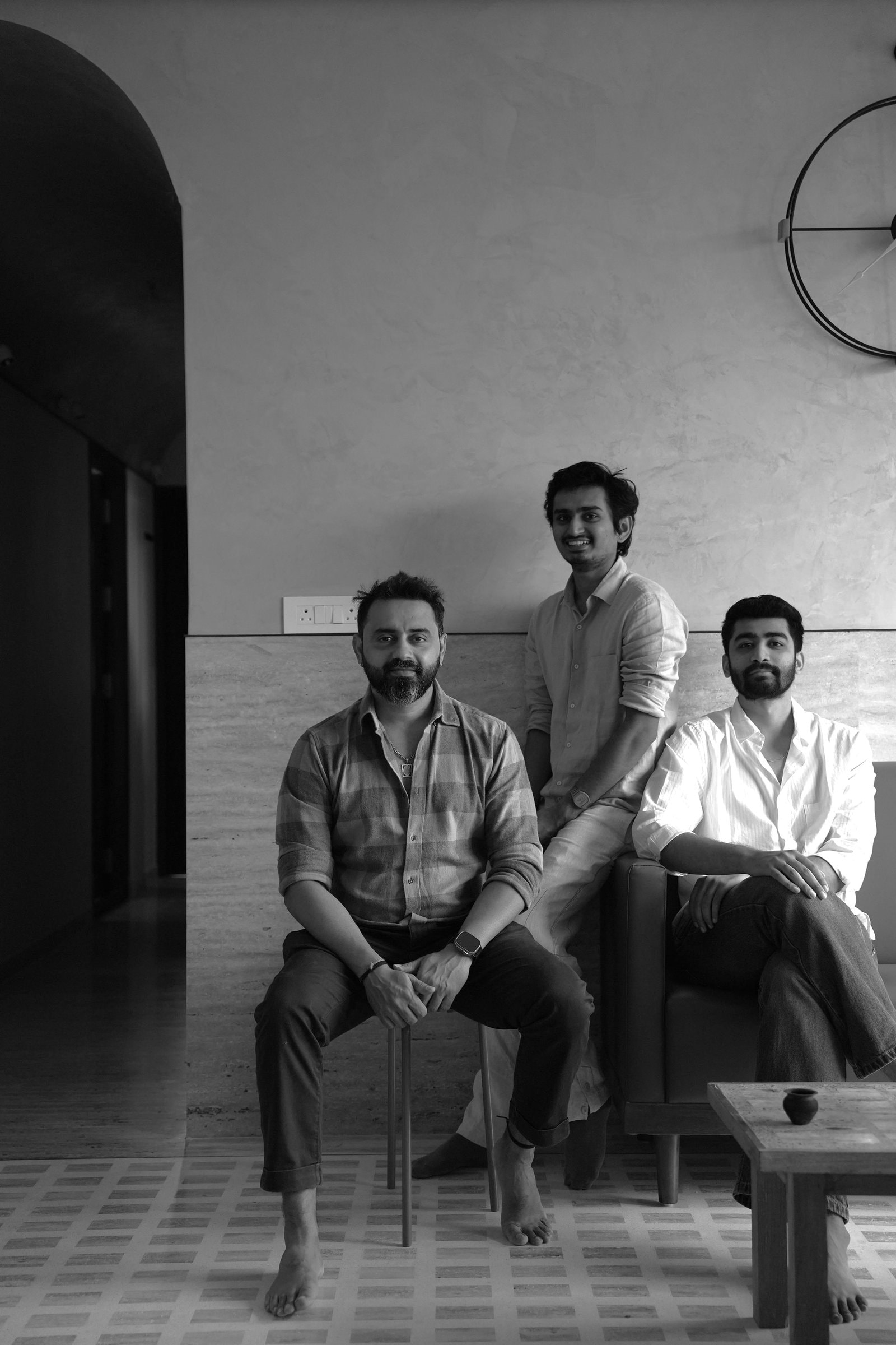 The Rust Collective team: Neel Shah, Dhruv Sachala, and Pratik Shah