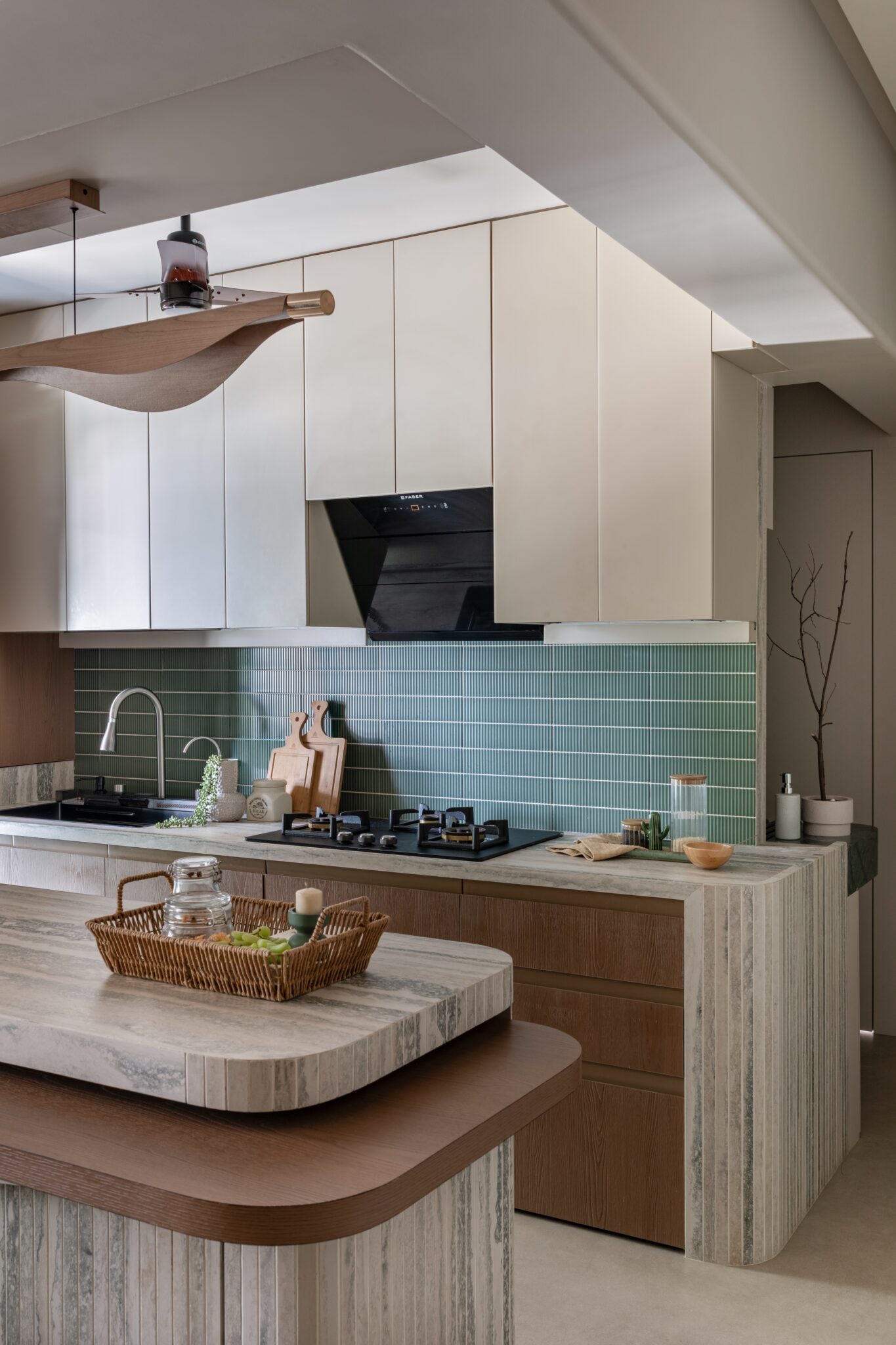Seren: A 700-Square-Foot Kandivali Home Where Every Edge Softens — M&M Studio, Kandivali West, Mumbai