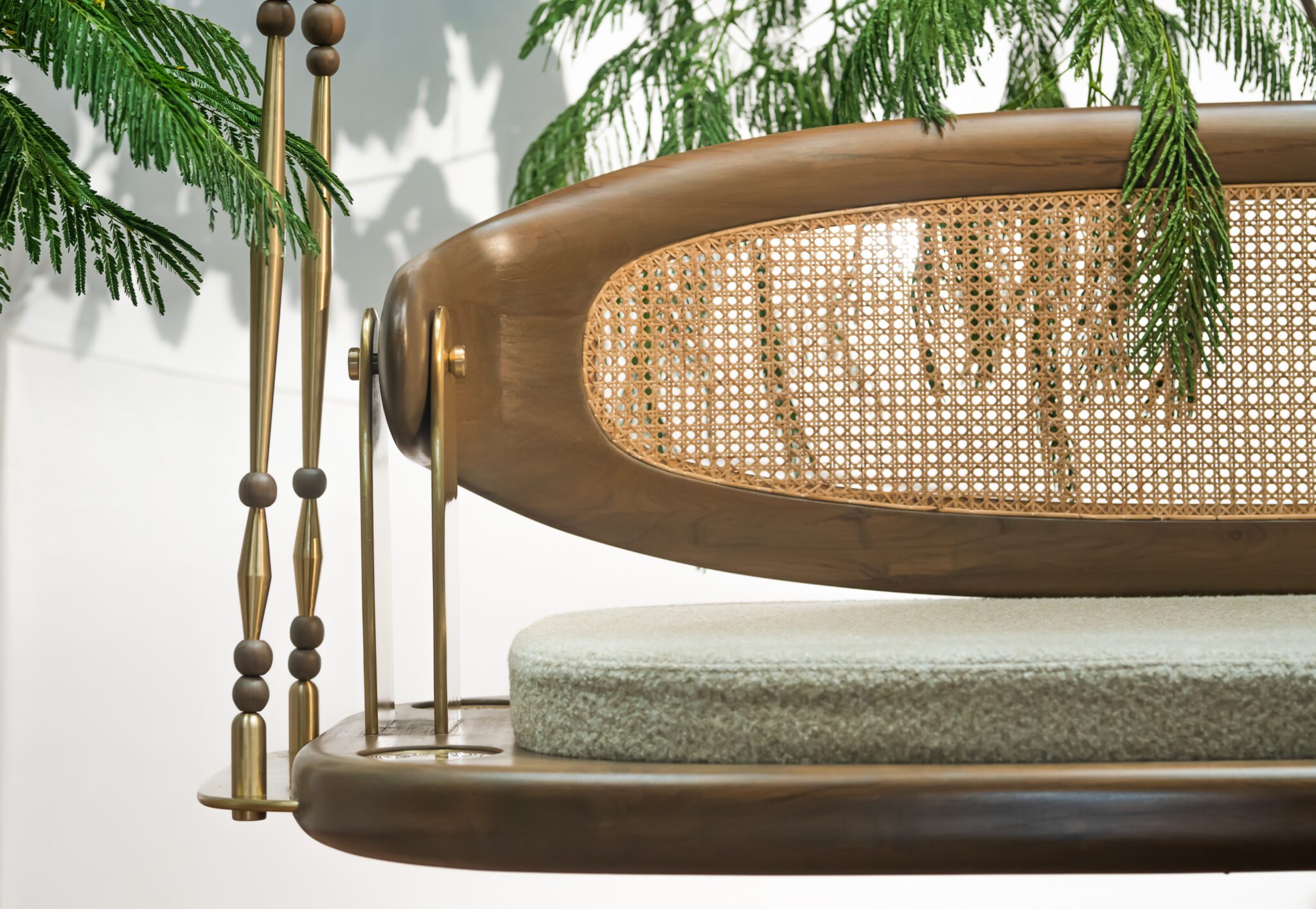 An exclusive sneak peek at Design ni Dukaan’s innovative furniture pieces: The Amoeboid Table and Double-Time Swing 5.0 by Visionary Veeram Shah. — , 