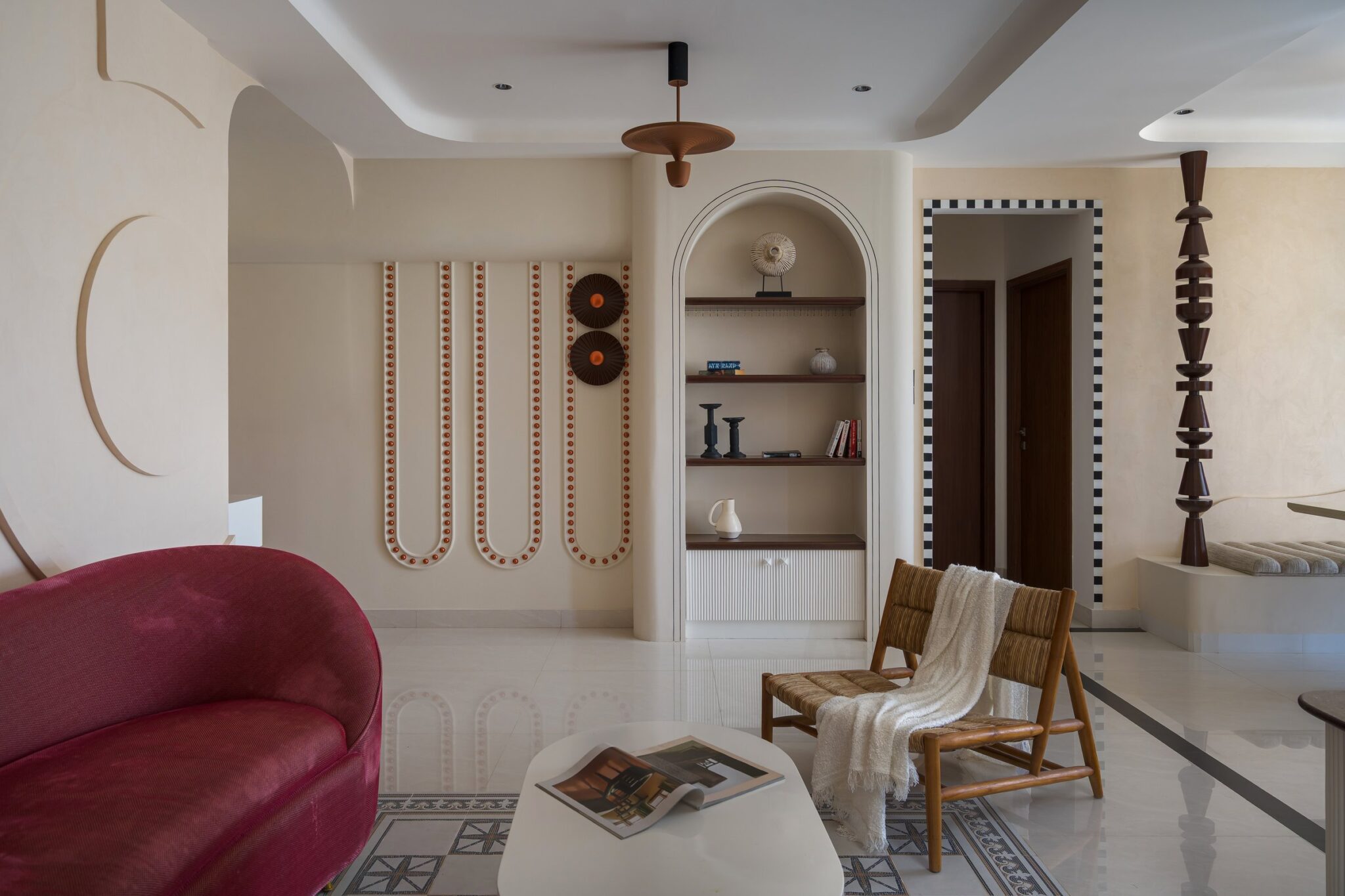 The Form House: A Chennai Home Where Curves Carry the Conversation — Reflection Matters, Perungudi, Chennai