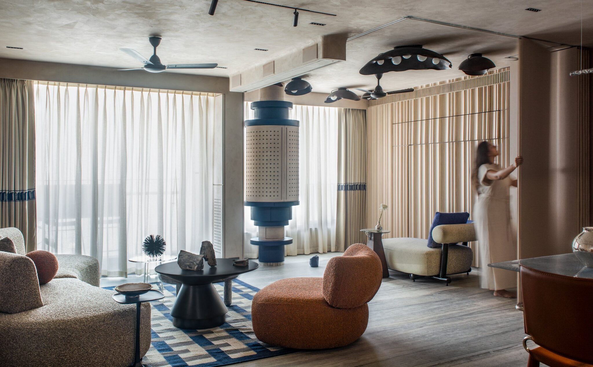 The Sculpt House: A Mumbai Apartment Where Form Becomes the Argument — Rohit Jain Design Studio, Mumbai