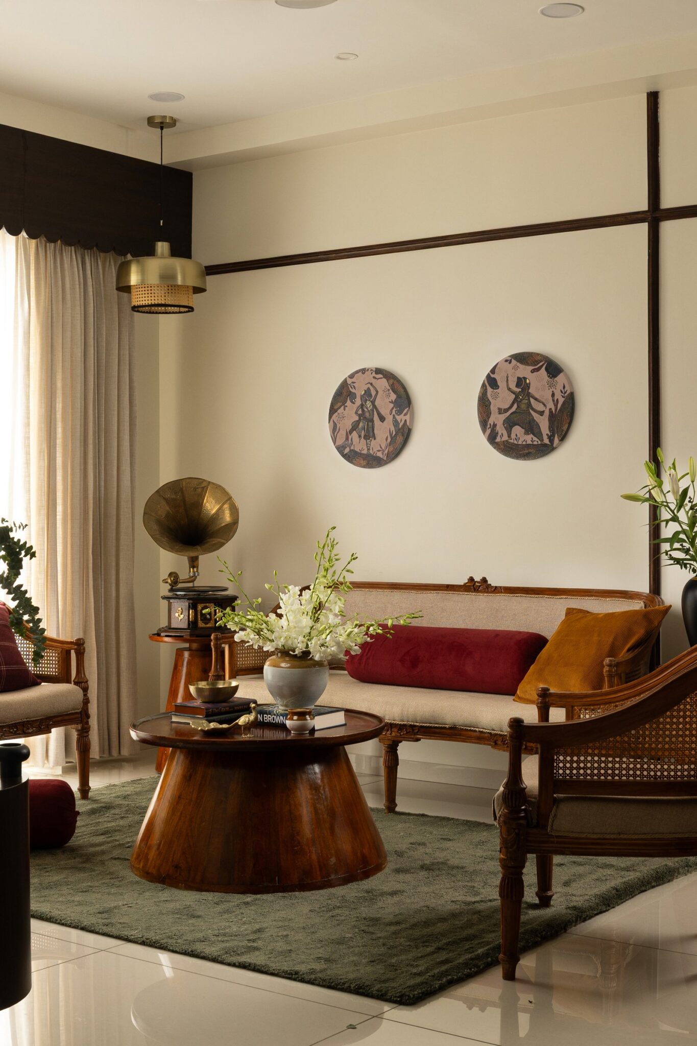 Project A1609: A Bangalore Apartment That Reinterprets South Indian Traditions, Sage Designs, Bangalore