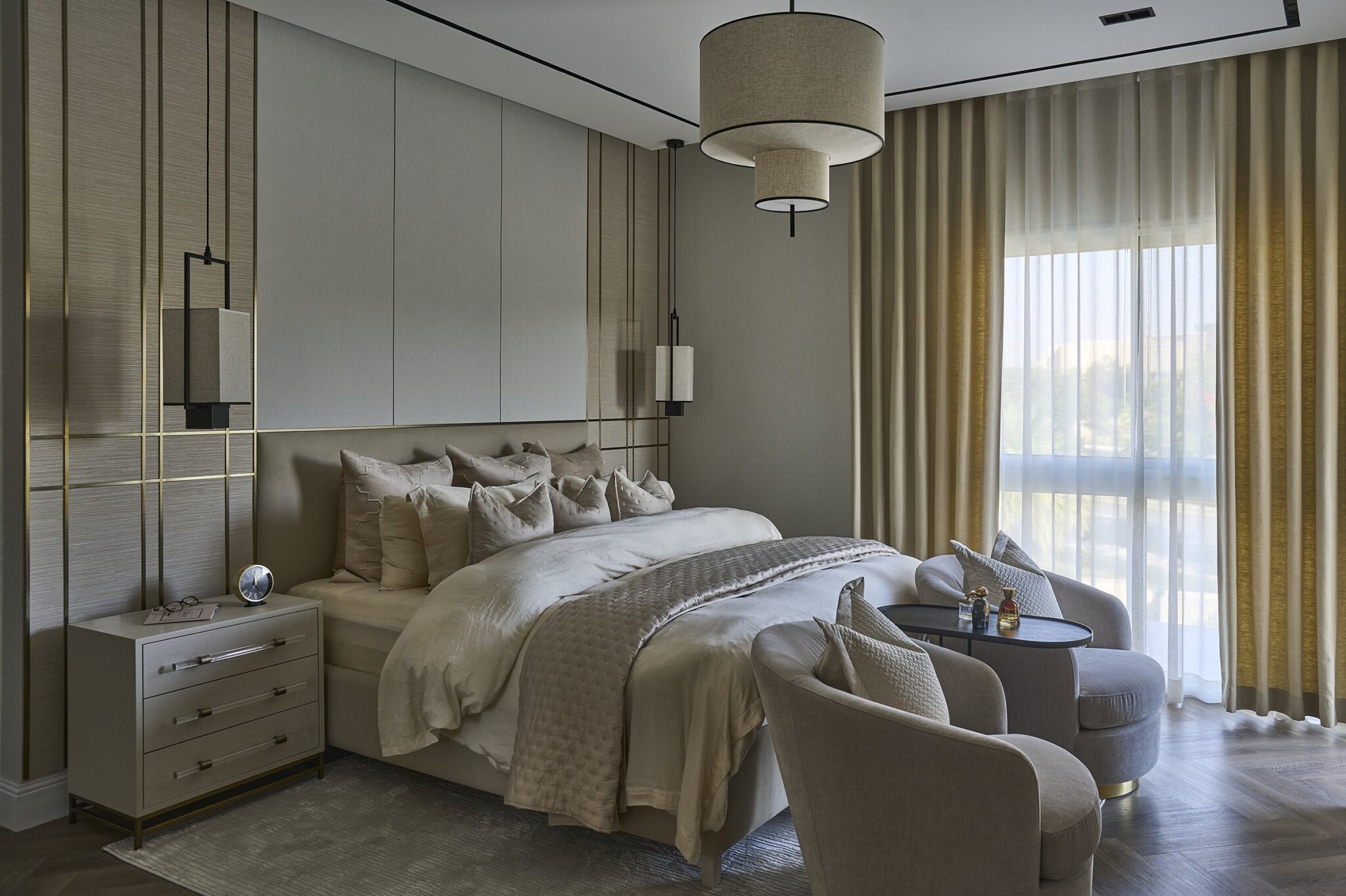 Ethereal Chic: A Dubai Villa Where Olive Trees Anchor a Language of Quiet Luxury — Peristylia, Al Barsha, Dubai, UAE