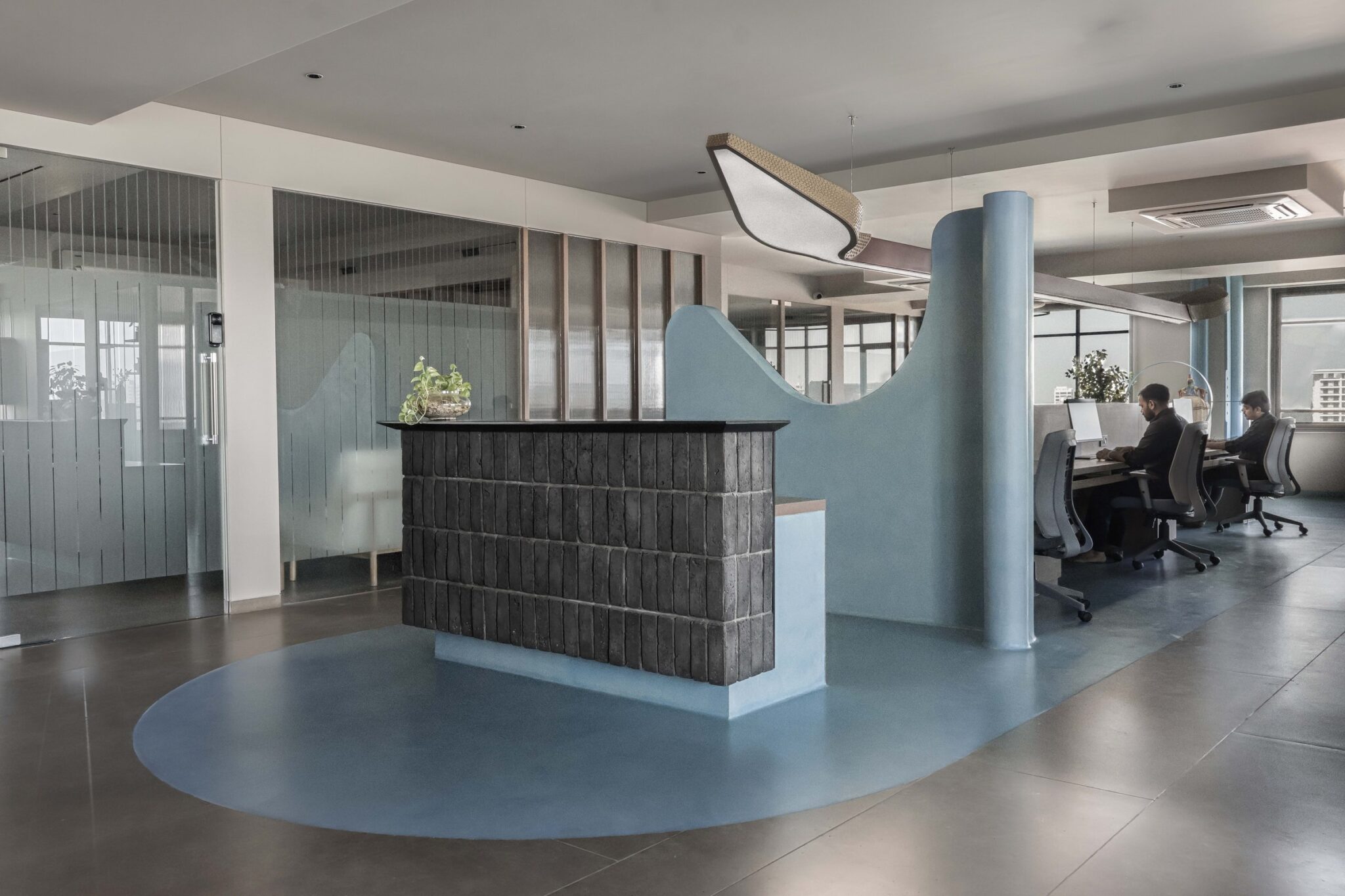 Ark Office: A Vadodara Workspace Where Colour Argues With Calm — Studio Karigari, Vadodara, Gujarat