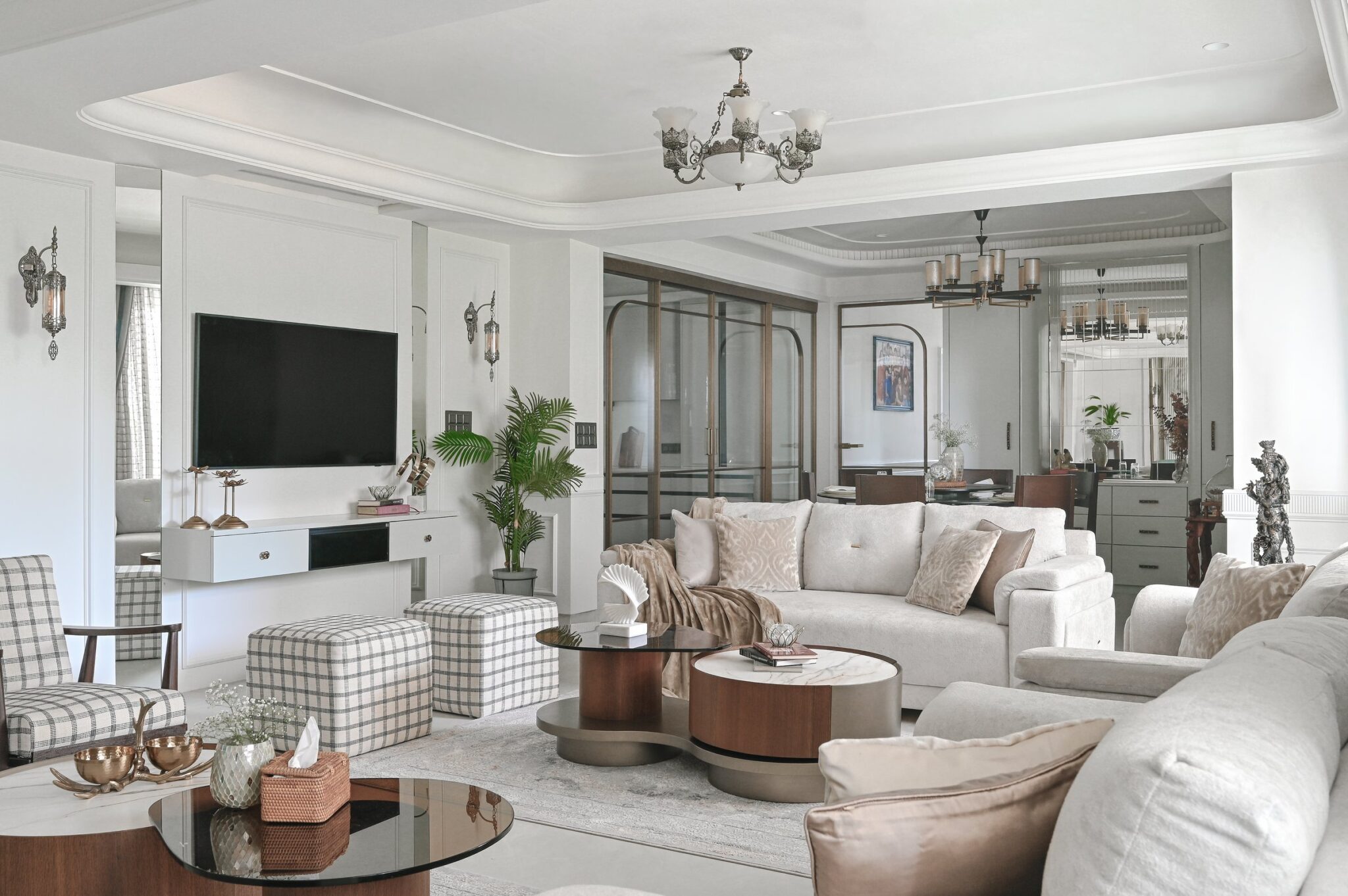 The Eighteenth Home: A Delhi Apartment Built Around the Habit of Beginning Again — interior design by Saffron House in India