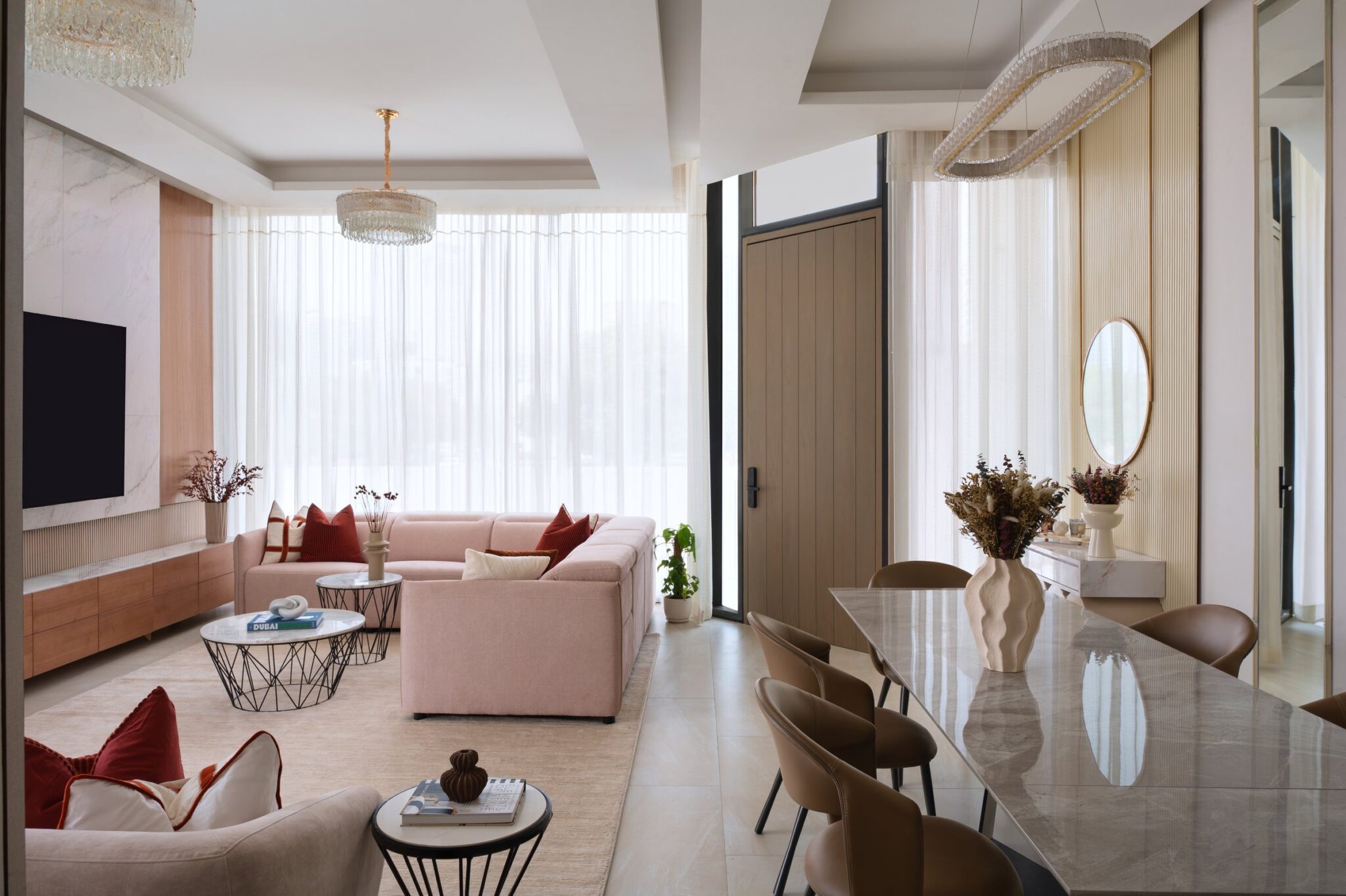 Ashton Park Villa: A Dubai Home Where Softness Becomes Architecture — Safa Tanveen Design Studio, Dubai