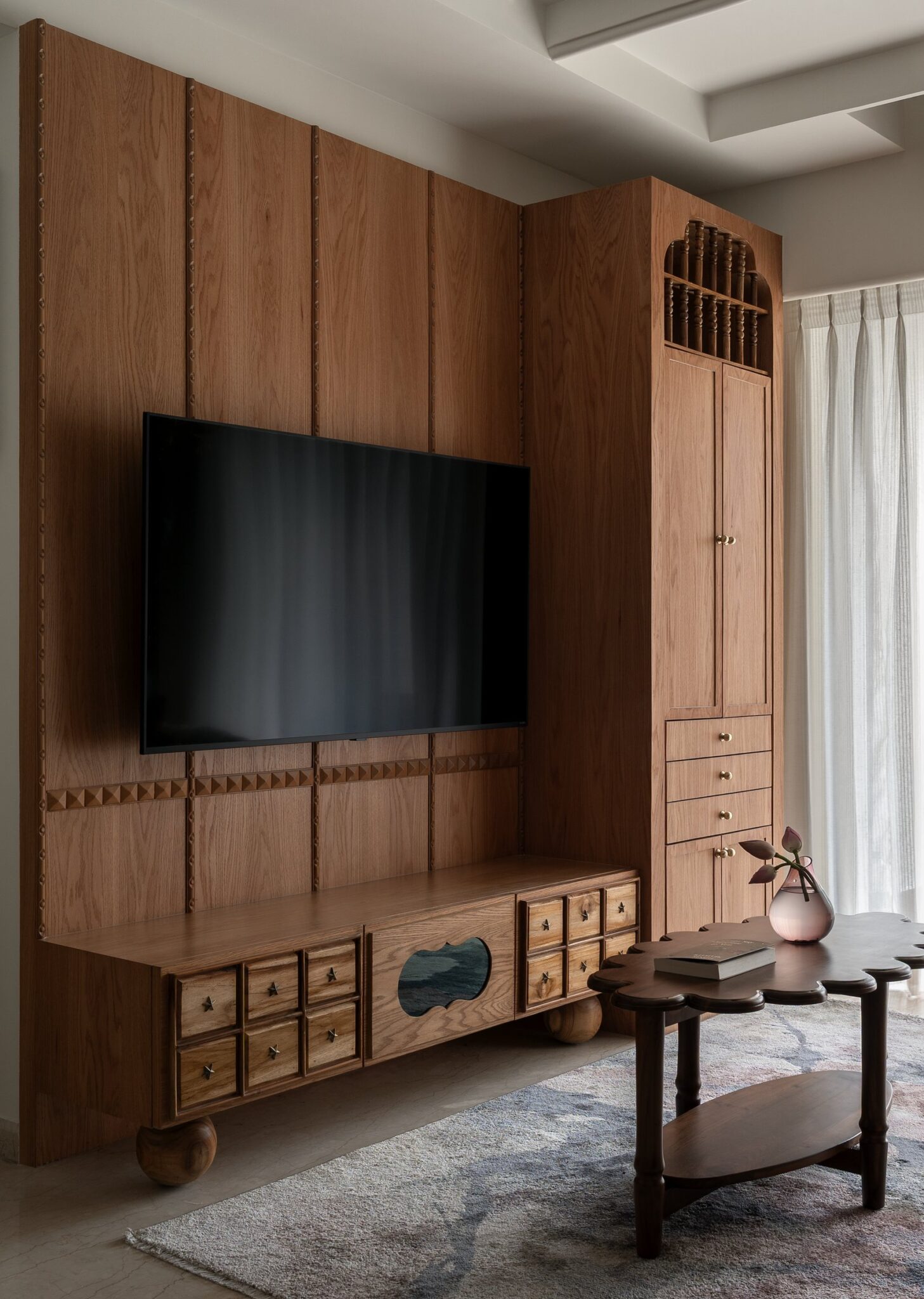 Maison Cherri: A Thane Apartment That Reimagines the Warmth of the 1980s Indian Home — Inside Story Design Studio, Thane
