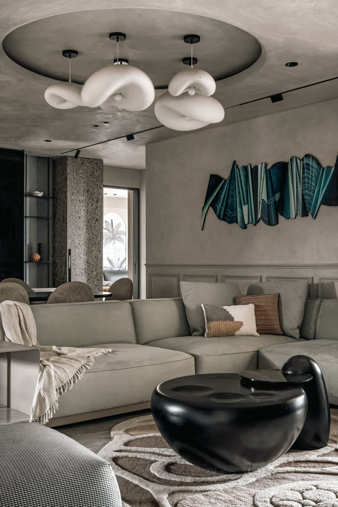 Grey Matters: An Ahmedabad Home Where a Muted Palette Carries the Narrative — The Brink Studio, Ahmedabad