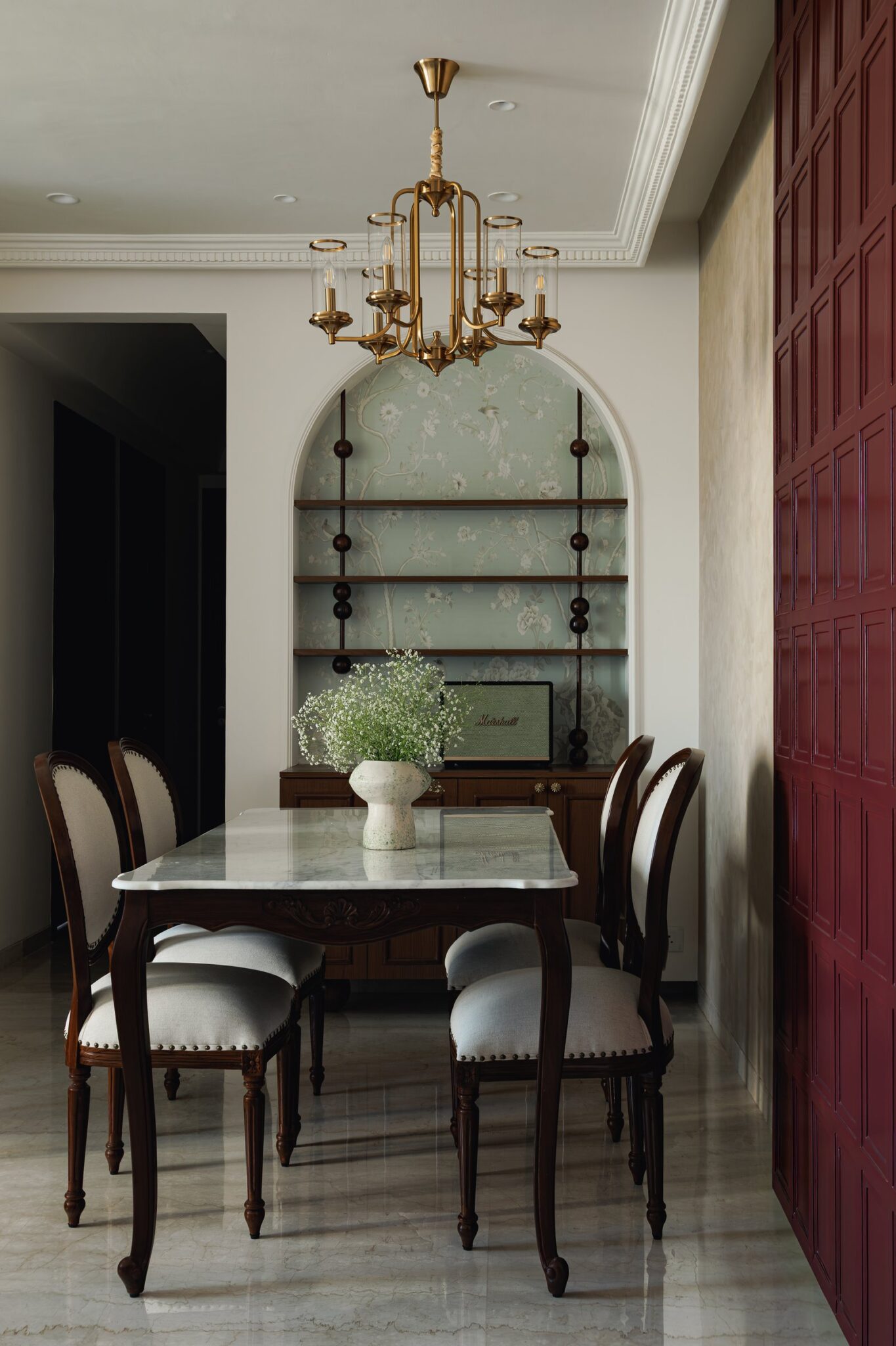 Autumn: A Mumbai Apartment That Balances European Elegance with Indian Craftsmanship, Inside Story Design Studio, Mulund, Mumbai