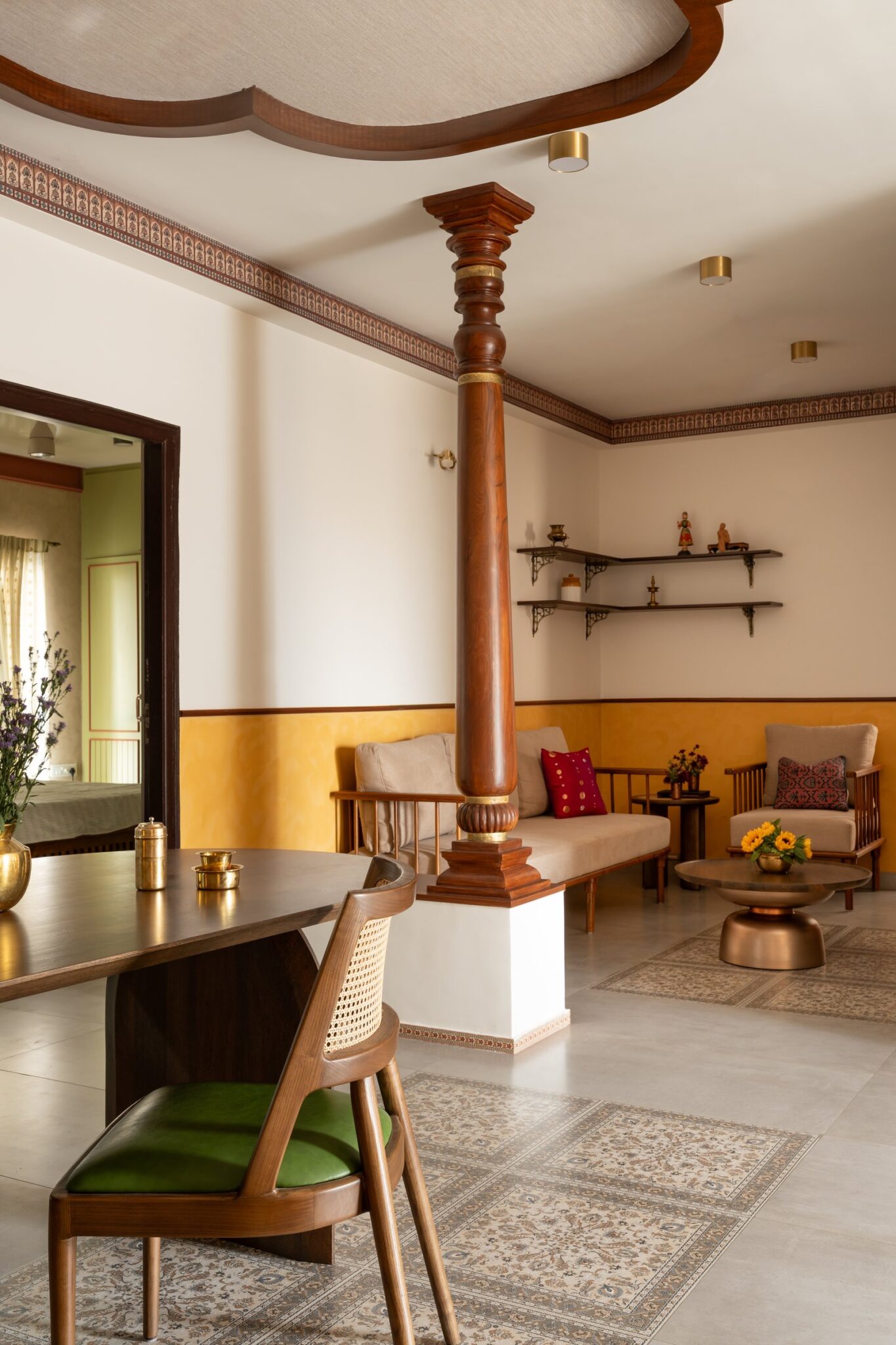 Abhinaya: A Bangalore Home That Reinterprets Tamil Heritage Through Contemporary Design, interior design by Tesor Designs in Bangalore, Karnataka