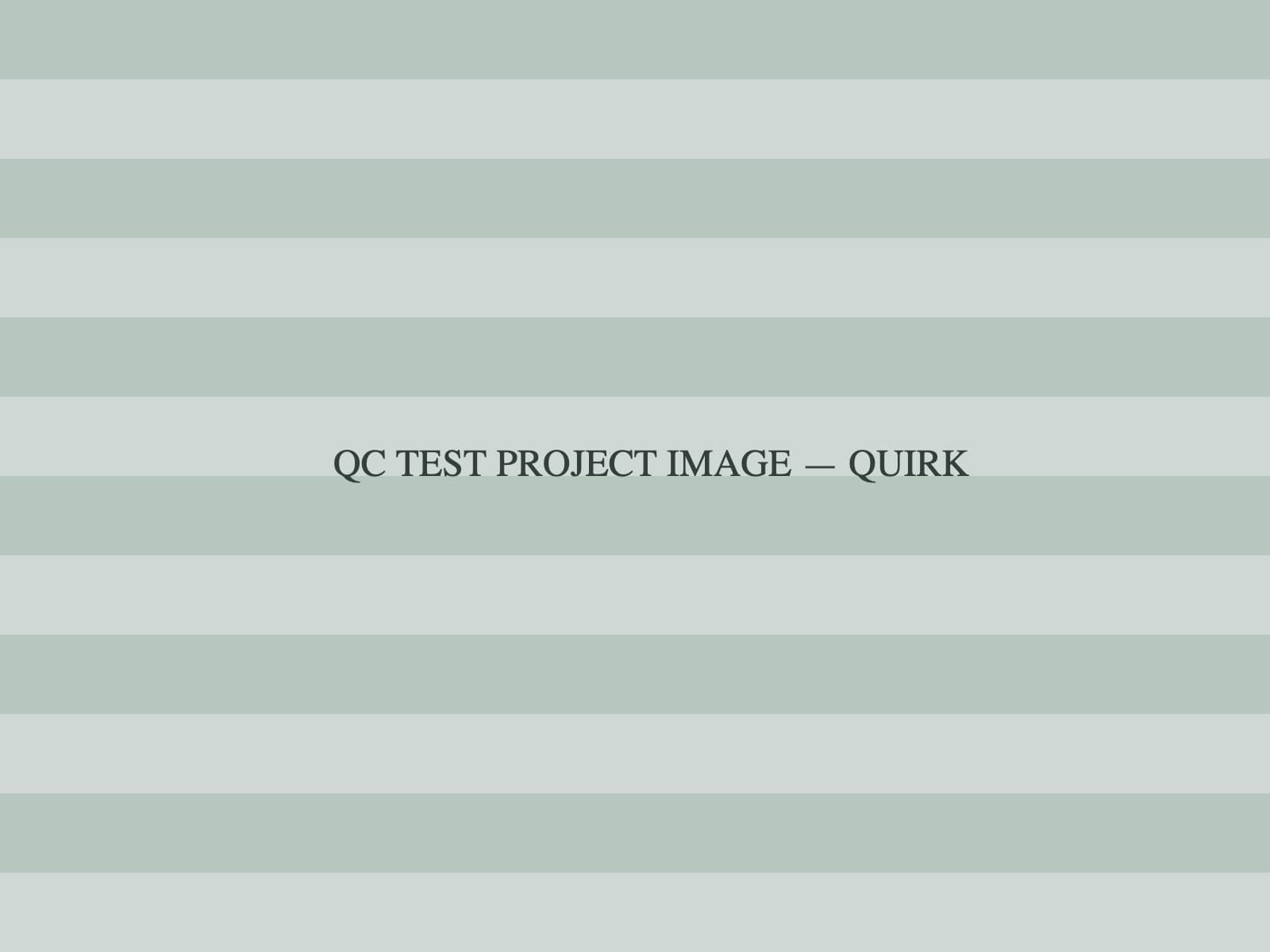 Disha Bhavsar TEST — Quirk Studio TEST